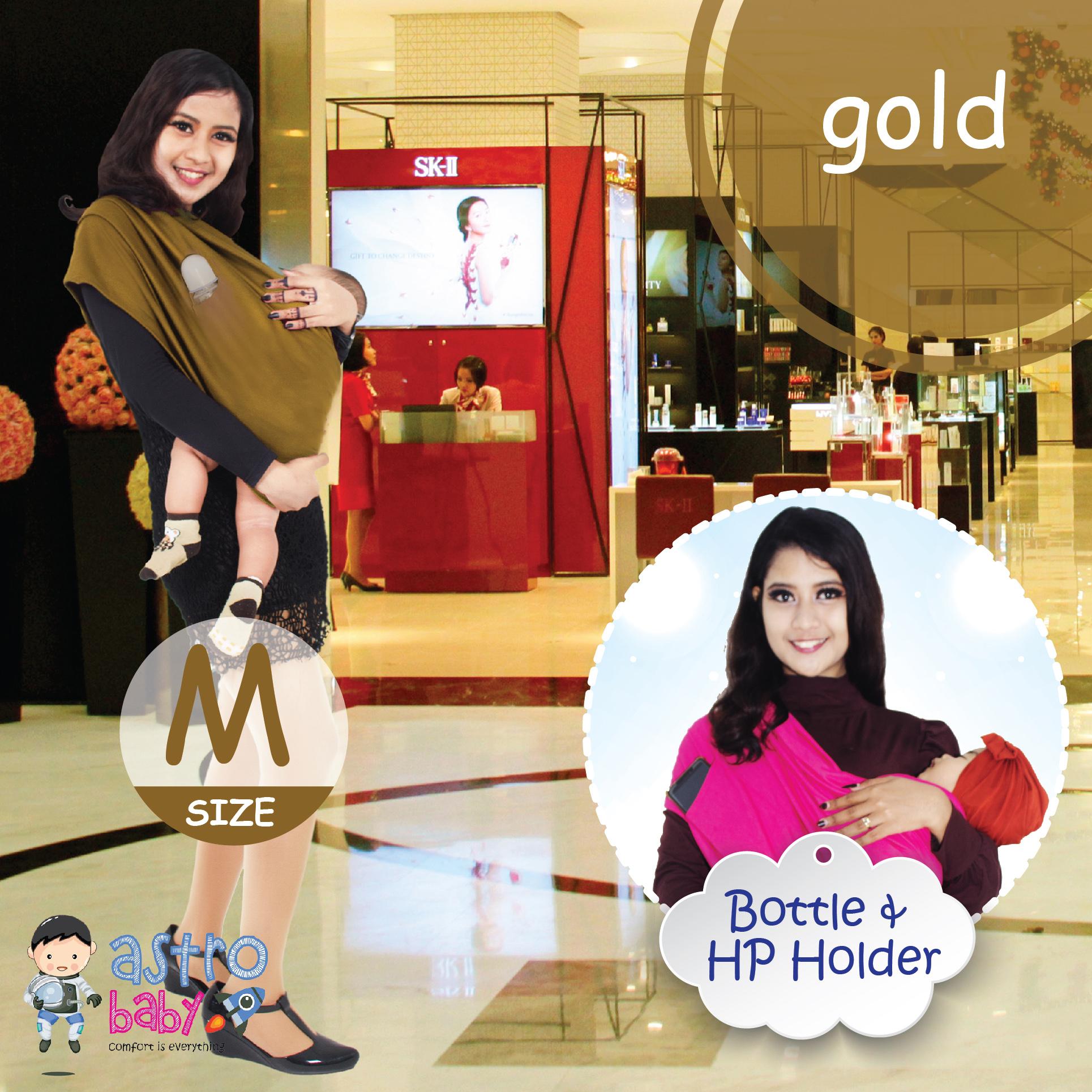 ASTRO BABY - GEOS SAKU - Gendongan Bayi Kaos Gendongan Anak Gendongan Baby - GOLD UKURAN M Kualitas PREMIUM – “Langsung Pabrik Reseller Welcome” HARGA GROSIR ada di DESKRIPSI