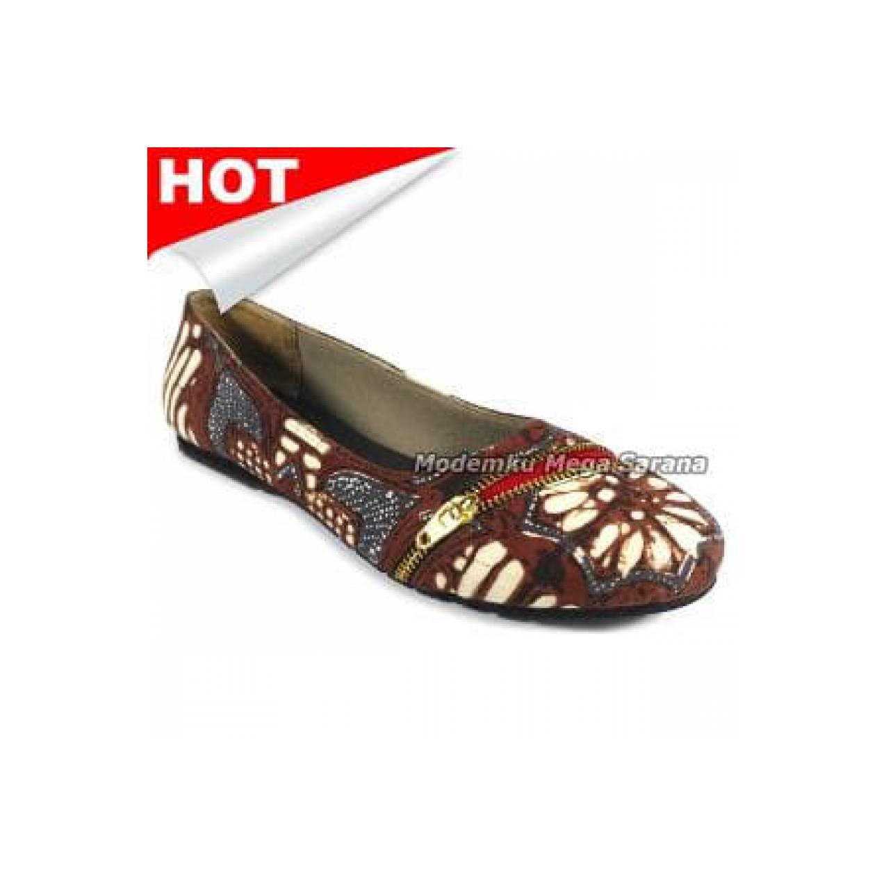 Sikaki Sepatu Batik Jogja Murah Motif SKK03 FREE ONGKIR