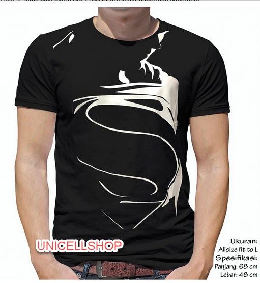 Ladies Fashion Tshirt Pria Distro / Kaos Pria Premium / Baju Pria Murah / Lengan Pendek / Character Superhero Anime Cartoon / (SUPERMAN) Shadow , Merah, Abu, Biru, Hitam / Kaos Cowok / Pakaian Pria TERLARIS