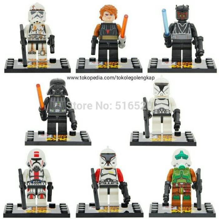 BEST SELLER!!! dargo 850 minifigure starwars dargo850 star wars clone trooper - L551fr