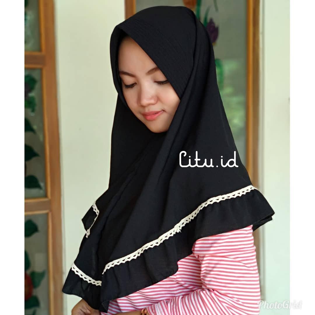 Jual Khimar wolfis adem dan nyaman - jual dengan harga grosir
