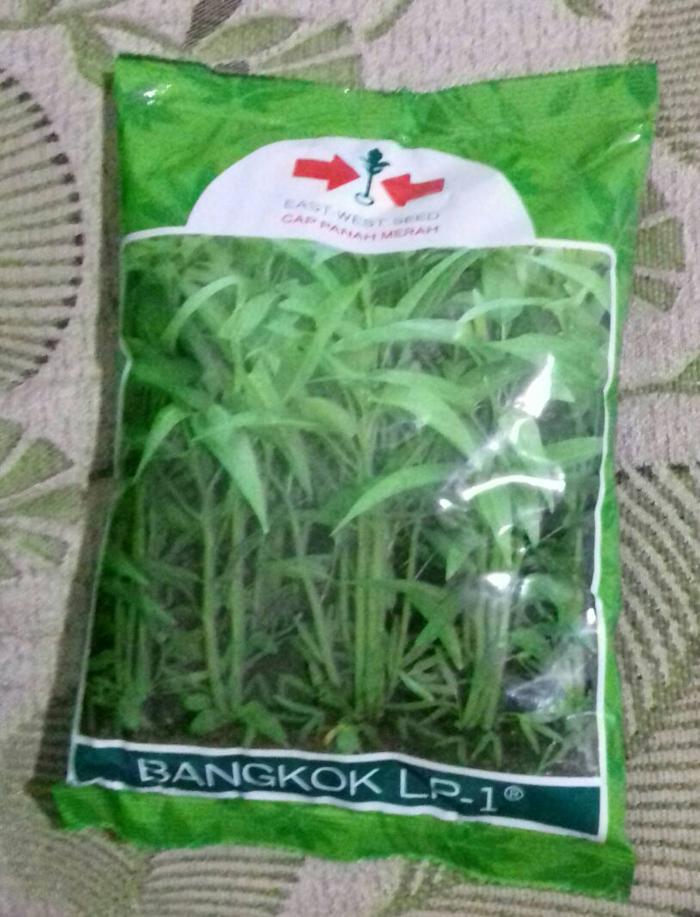 SPESIAL 1 Kg Benih Kangkung Bangkok LP-1 Cap Panah Merah- Original P