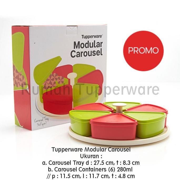 Promo !! Tupperware Modular Carousel - Stok Terbatas !!