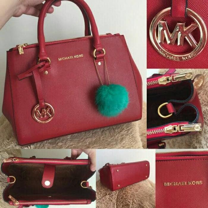 TAS / BAG MK MICHAEL KORS HILTON RED SUPER - pLfui5