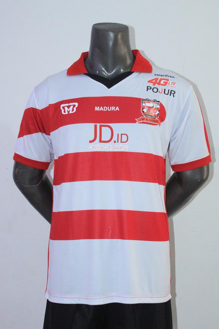 Jersey Baju Bola Madura United Home 16/17 TSC Torabika Soccer Champion
