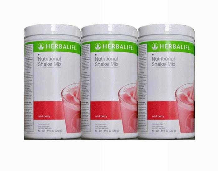 Shake#herbalife#wild berry 3 kaleng