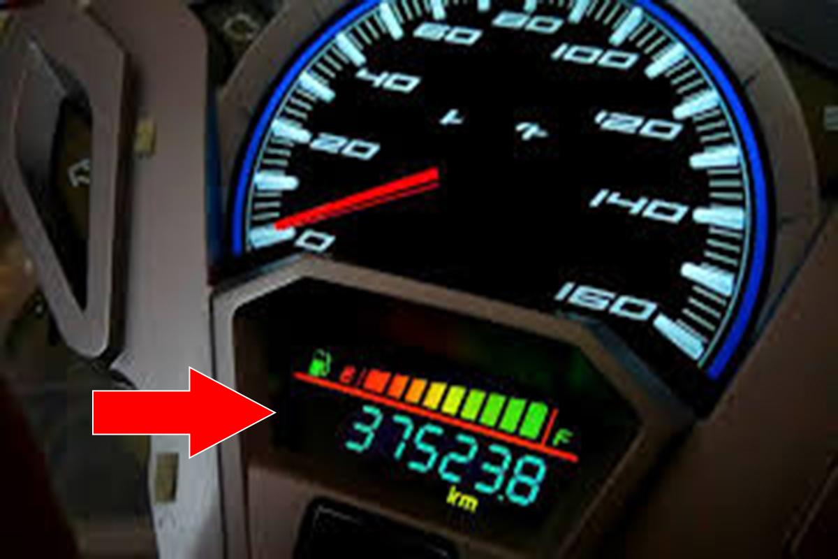 Stiker speedometer Vario old 125 ada indikator bensin lcd