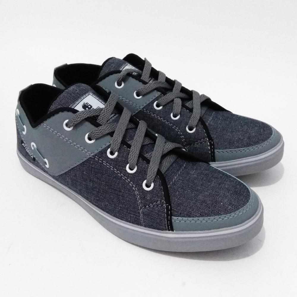 Just Cloth Sepatu Sekolah Sneakers Casual Pria Wanita Vans Kiddrock Model Pendek
