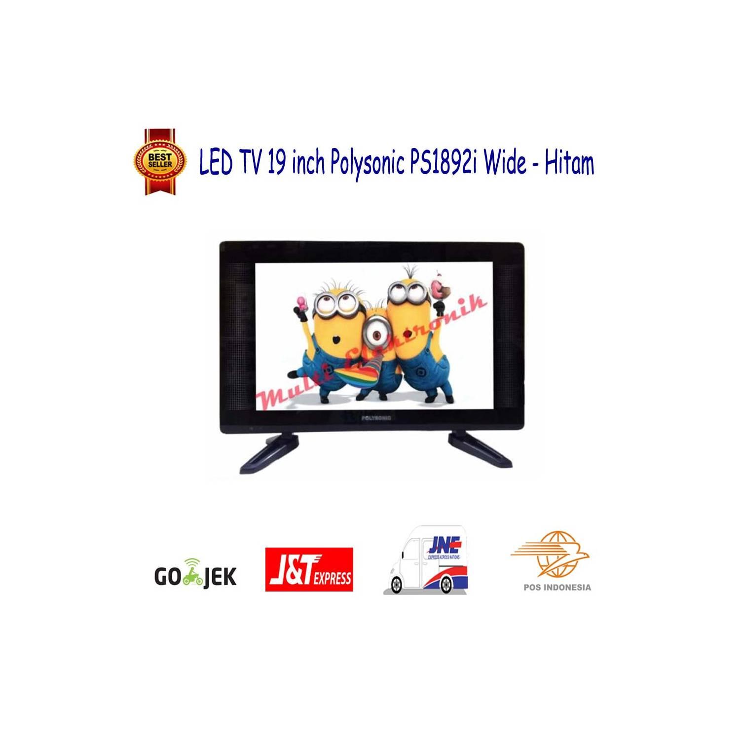 Rp 1.304.000. Led Tv 19 Inch Polysonic PS-1892 Wide ...