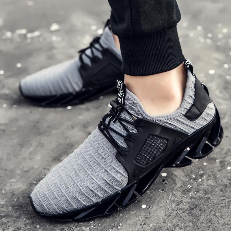Sepatu Lari Pria Super Bernapas Bukti Kejut Sepatu Olahraga Asli Sepatu Atletik Tahan Lama Sepatu Latihan Pria Sepatu Lari Guncangan tahan Asli Olahraga Sneakers Tahan Lama Atlet Sepatu Pelatihan Sepatu