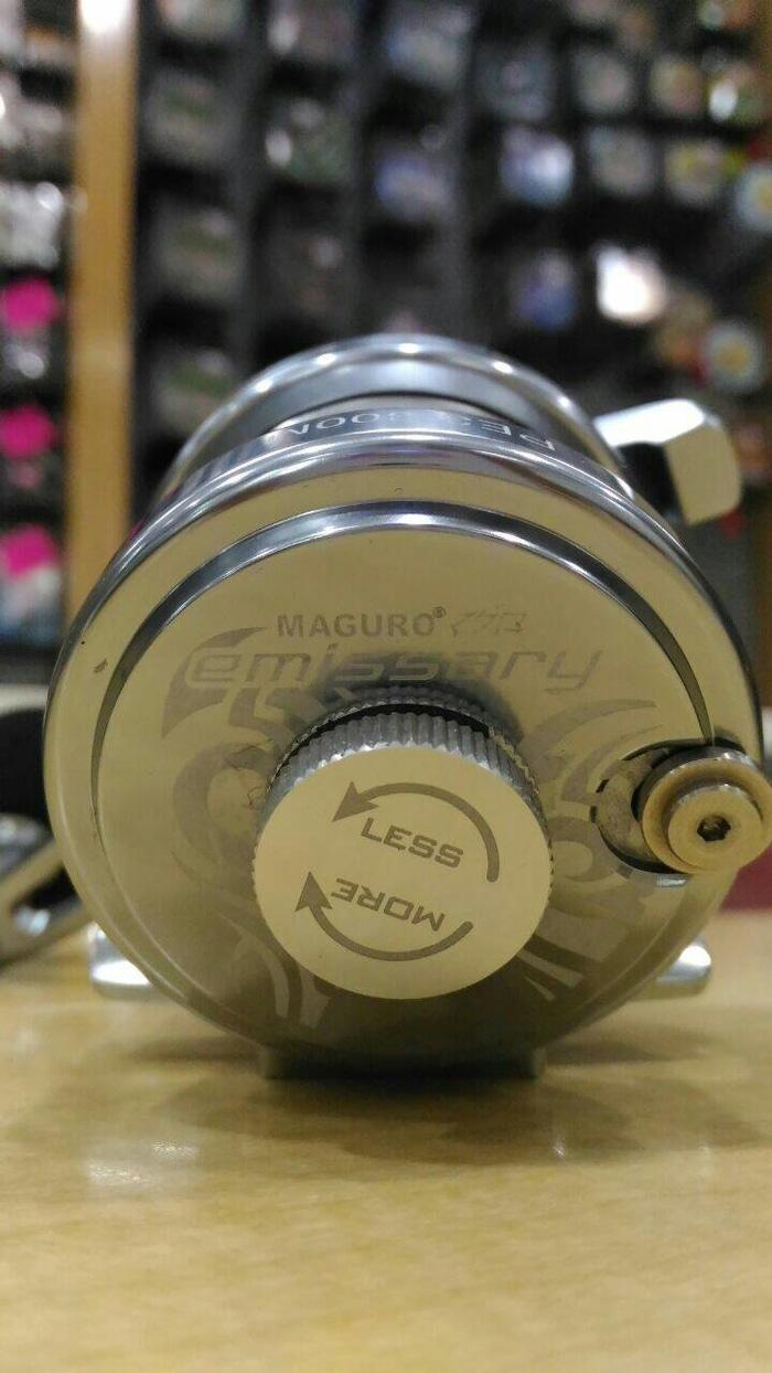 Reel OH Maguro Emissary 300 Silver - yUCKjm
