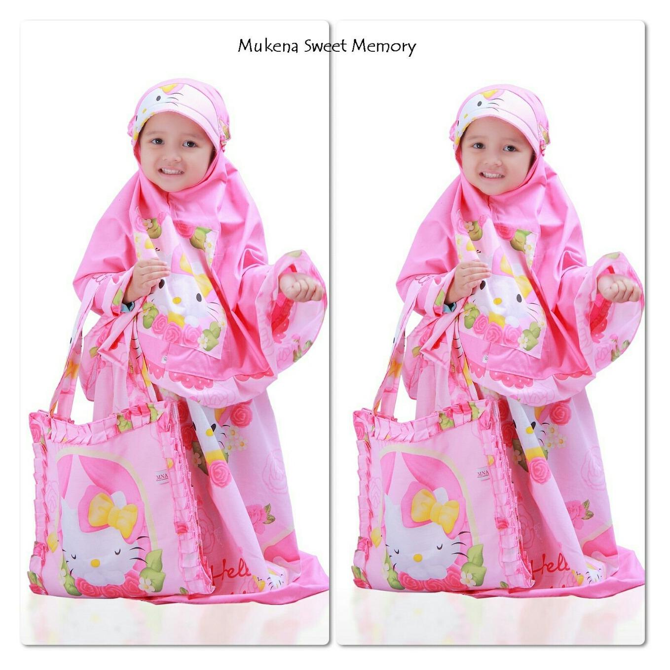 Butik Aisyah Mukena Anak Karakter Kartun bahan Adem dan Tidak Luntur