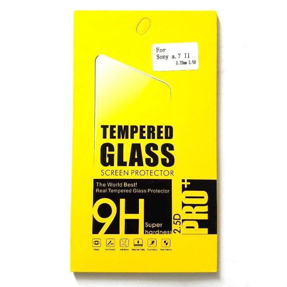 9H Tempered Glass For Sony Alpha ILCE a7 Mark II