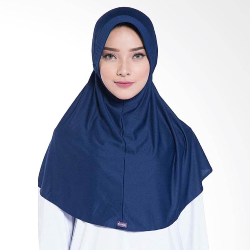 Elzatta Hijab / Hijab / Hijab Instan / Bergo / Elzatta Basic / E001 NAVY