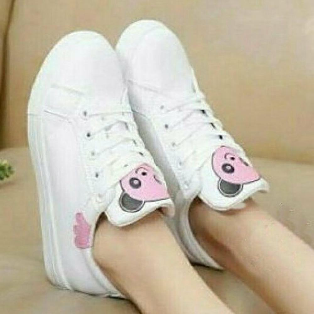 fasna Sepatu Kets Wanita Sepatu Kets Wanita Baby Panda Pink Jual Sepatu Kets Wanita Baby Panda Pink Murah Sebukalapak