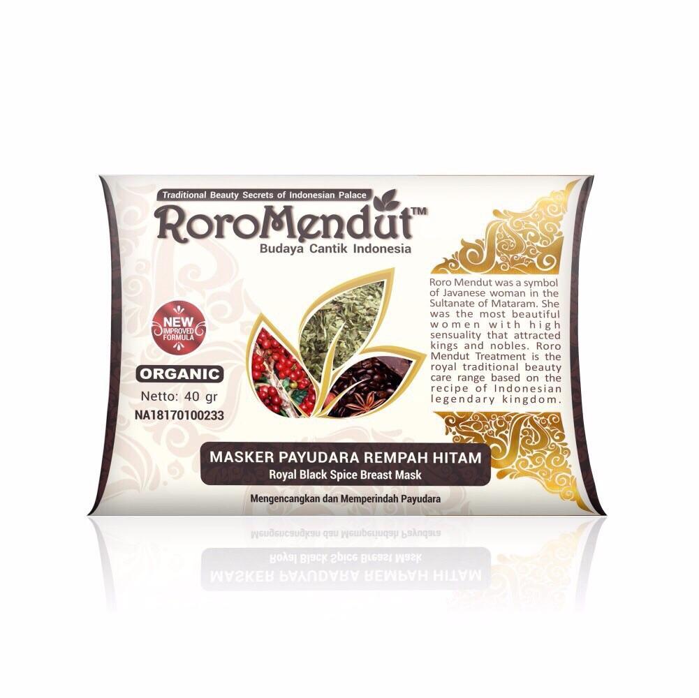Roro Mendut masker montok payudara 40gr - Kencang dan halus secara alami