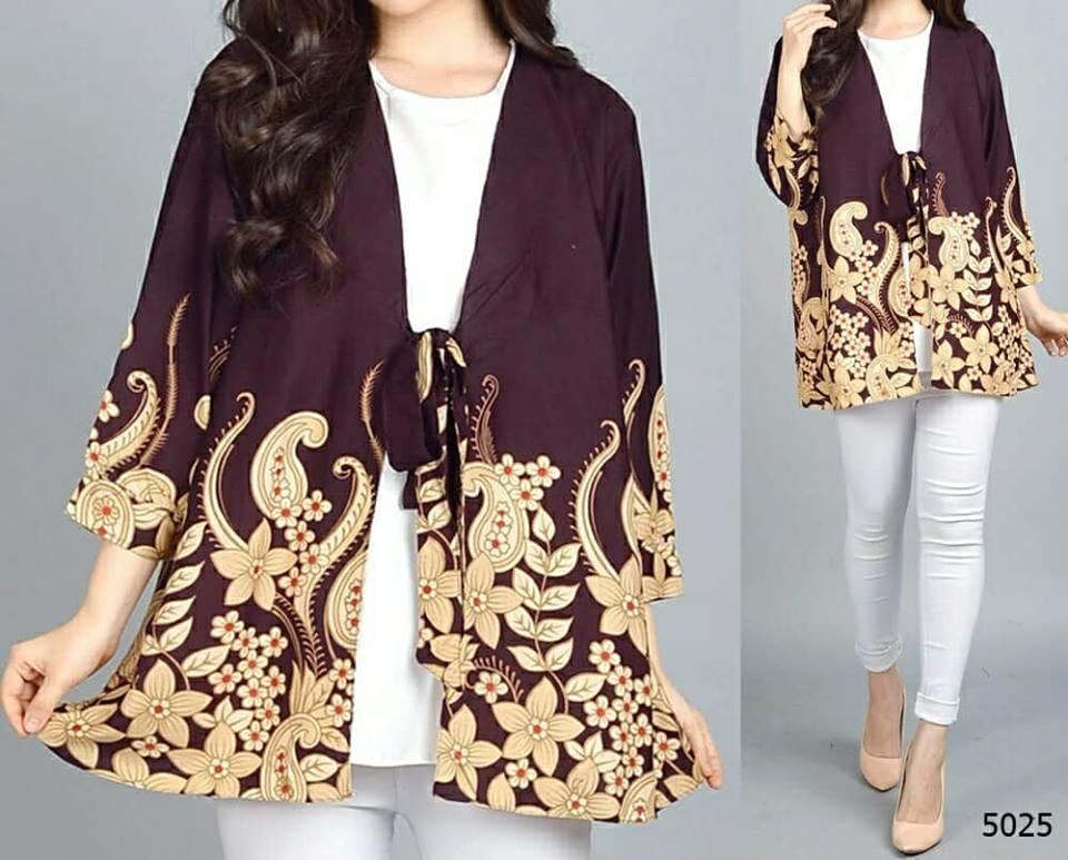 COUPLELOVER- BLOUSE WANITA JUMBO SET SONIA COKLAT -XXL FASHION JUMBO BIG SIZE KEMEJA JUMBO UKURAN BESAR