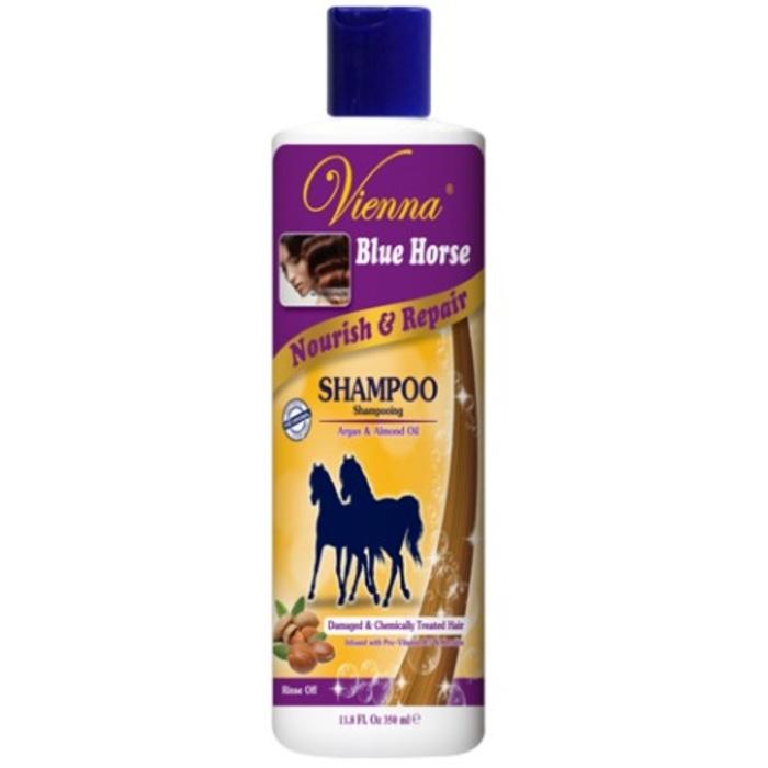 Shampoo Vienna Cap Kuda Biru Nourish & Repair
