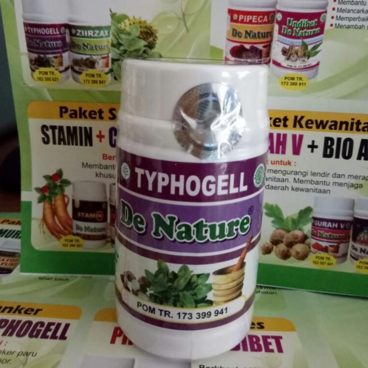 TYPHOGELL Obat Kanker Serviks/Kista/Payudara/Darah/Tumor Herbal Denature Aman Tanpa Efek Samping