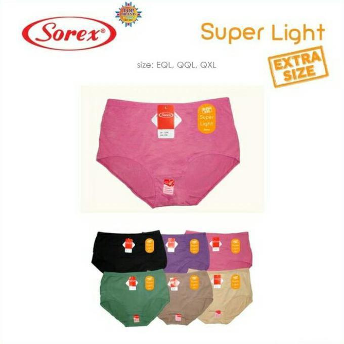 Celana Dalam Wanita Jumbo / Big Size Sorex 1249 (12Pc) - Bnfsdklgfs