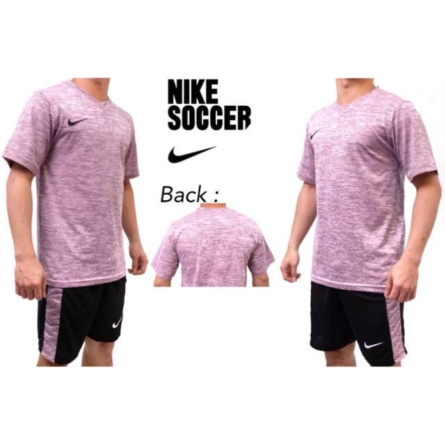 Setelan futsal GO polos ungu muda/kostum futsal/baju futsal/seragam futsal/jersey futsal
