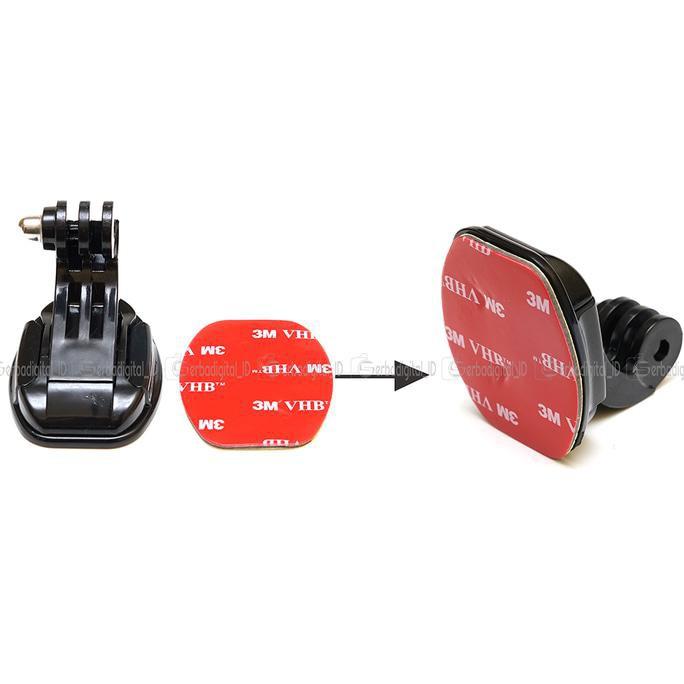 MOTO VLOG HELMET MOUNT SET 3M FOR ANDROID/IOS SMART PHONE - ELEKTROZONE