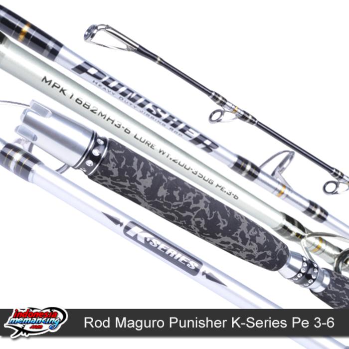 Joran Pancing Jigging Maguro Punisher K-Series Pe 3-6 - QKAGBZ
