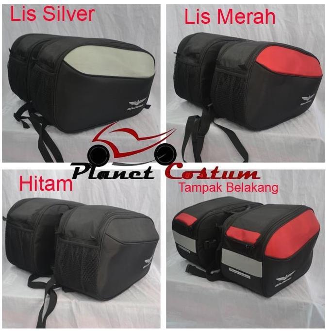 Tas Motor Samping Sidebag Untuk Bagasi Jas Hujan Sepatu Rompi Jaket - Motomobi064