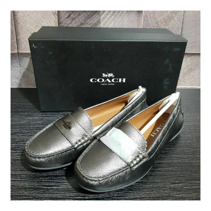 SEPATU COACH ORIGINAL - COACH ODETTE GUNMETAL