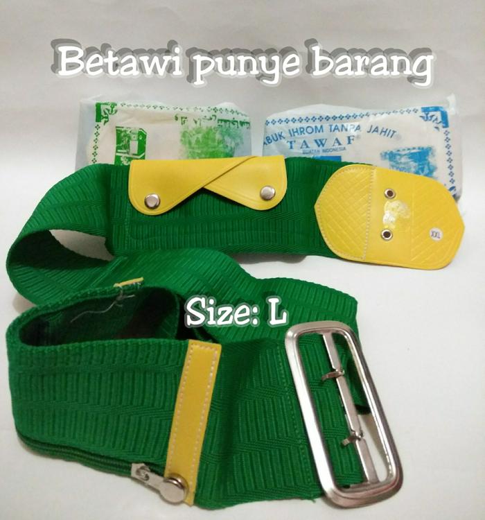 ikat pinggang/sabuk/gesper haji (gesper betawi)