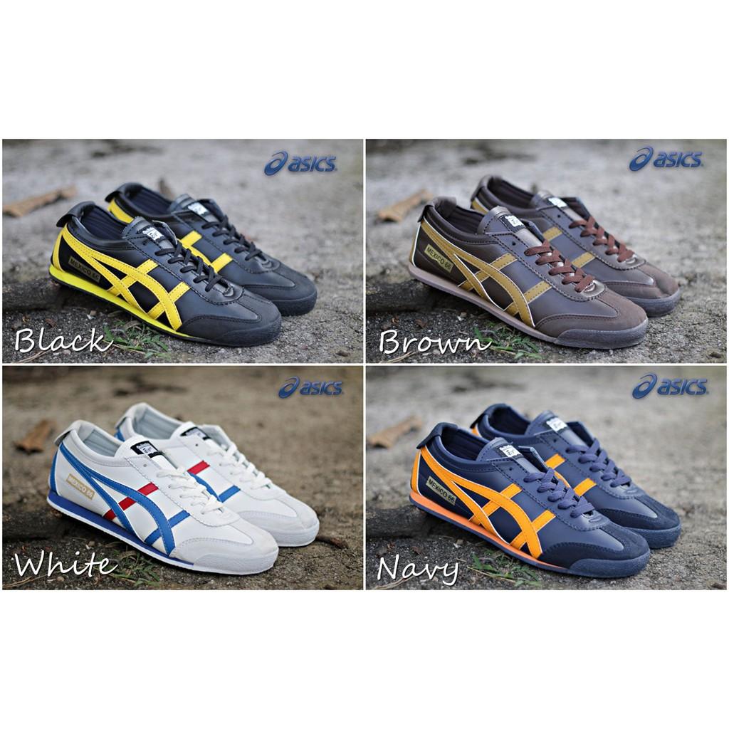 SEPATU CASUAL SNEAKERS ASICS MEXICO // FASHION SEPATU SANTAI GAYA FORMAL OLAHRAGA SPORTS MURAH RIA