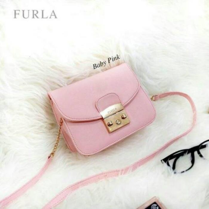 PROMO TERBATAS!!! Furla Metropolis Mini Bag Tali Mix/ Sling BagTas Mini Furla Metropolis