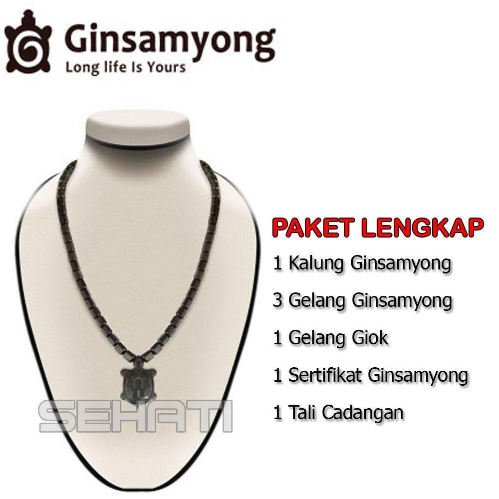 Ginsamyong Kalung Gelang Kesehatan - Kura Dark Brown