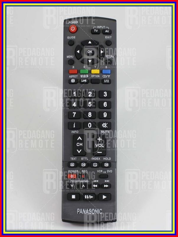 Remot Remote Tv Panasonic Lcd Led Kw