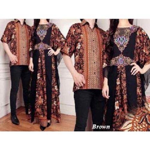 PROMO BAJU - SUPPLIER GROSIR 13529 14106 13531 13530 PAKAIAN COUPLE PASANGAN MUSLIM BATIK MODERN SARIMBIT KELUARGA KEMEJA KOKO PRIA LENGAN PENDEK MAXI DEWASA LENGAN PANJANG PESTA WARNA BROWN GOLD MAROON TOSCA MURAH GROSIR KEKINIAN BAHAN KATUN BATIK