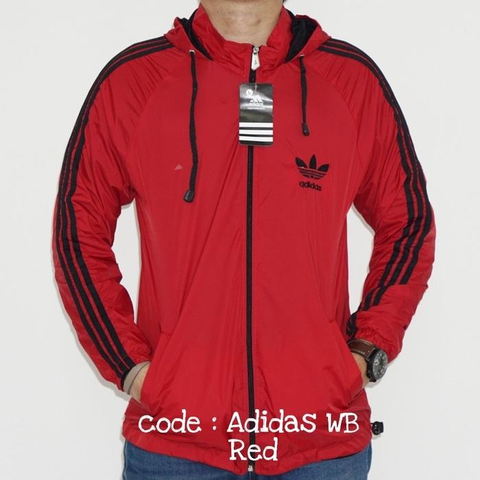 JAKET PARASUT ADIDAS SIZE XL GD JK