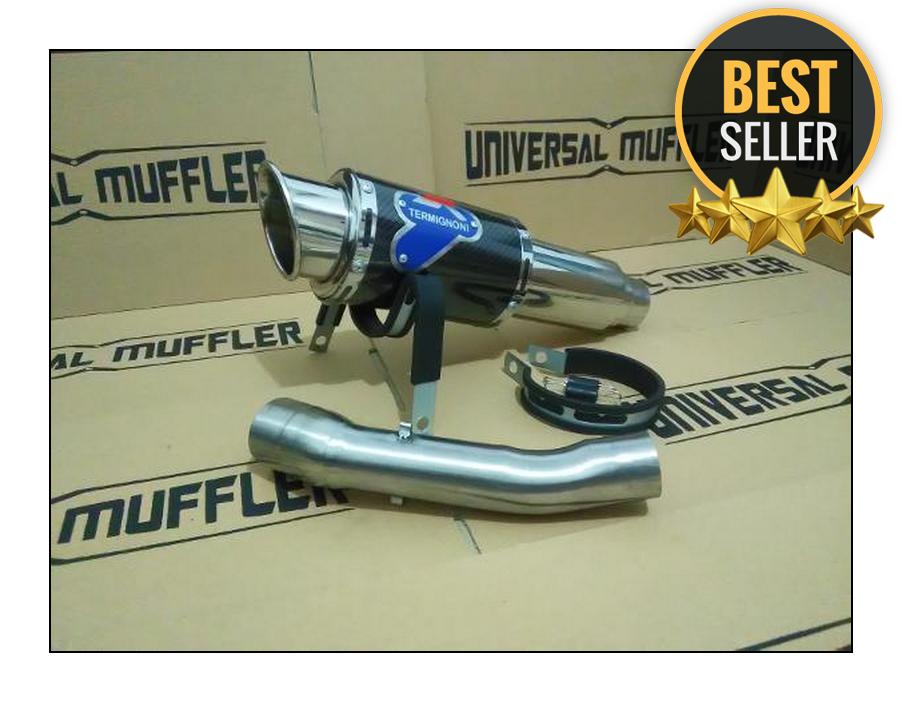 Knalpot CBR150 / CB150R Slip On / Termignoni Carbon Pnp (Mudah Pasang) // IRS Racing