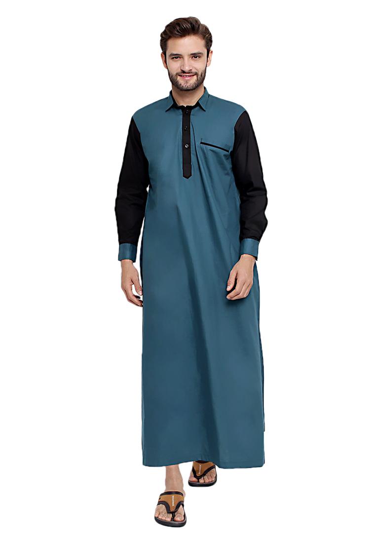 Gamis Pria warna Tosqa bahan katun model simple keren - Javaseven / JSR 035