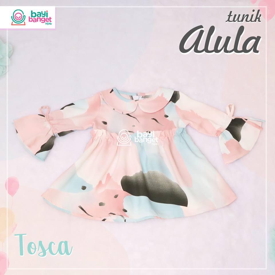 fairuz Hijab, Tunik Anak Perempuan, Baju muslim Busana Atas Bawah Branded Warna Tosca, Baju Atasan Anak Cewek