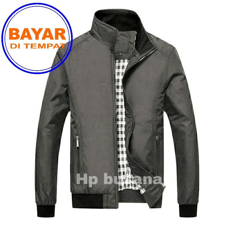 Hp busana Jaket harington - Bomber waterproof original