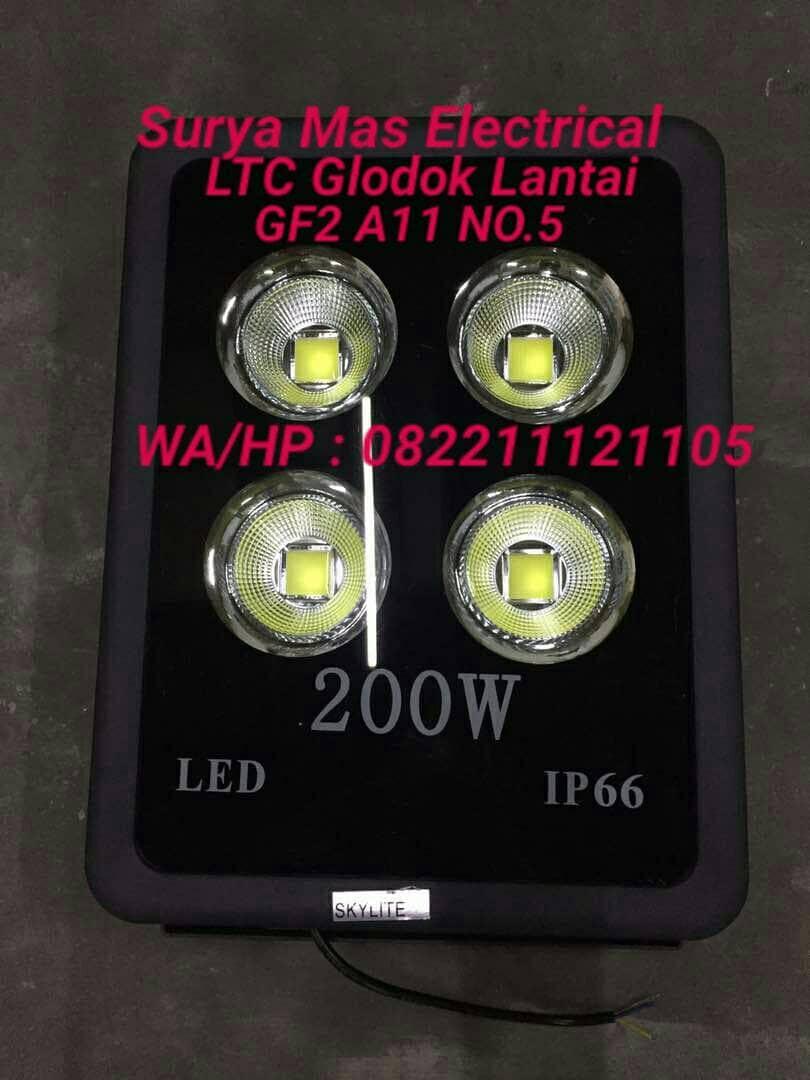 Lampu Sorot 200w/ 200 w / 200 watt Led Floodlight model mangkok/lensa