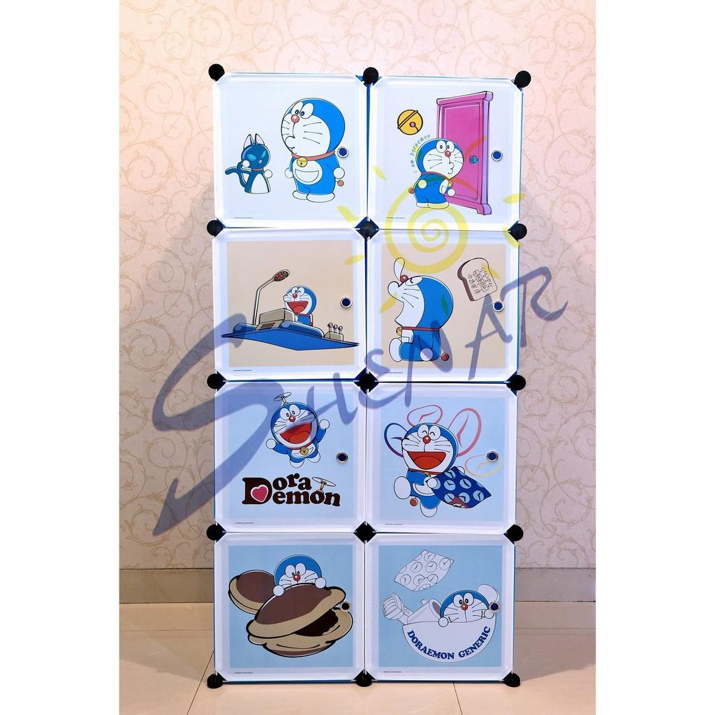 8 KG LEMARI PLASTIK DORAEMON SHENAR