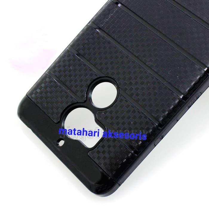 Case Infinix Zero 4 Plus X602 Armor Carbon Infinix Zero 4 Plus Hitam
