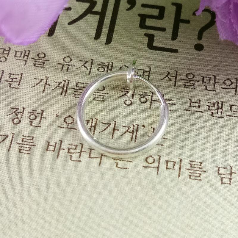Anneui - BP0005 anting jepit fake piercing tanpa tindikan kpop korea jpop japan