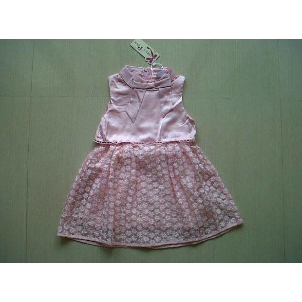 PROMO SALE PINK BLOSSOM DRESS / GAUN PESTA ANAK KOREA PINK BRANDED FZ001XO