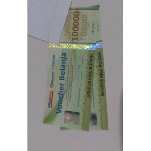 Voucher Alfamart 100.000 R5277