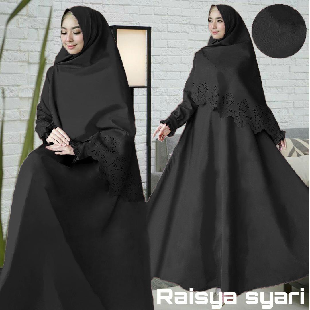 Trexco GAMIS SYARI / MOTIF LASER / RAISYA DRESS / BAJU WANITA / BAJU MUSLIM / DRESS GAMIS / GAMIS KATUN (5 Warna)