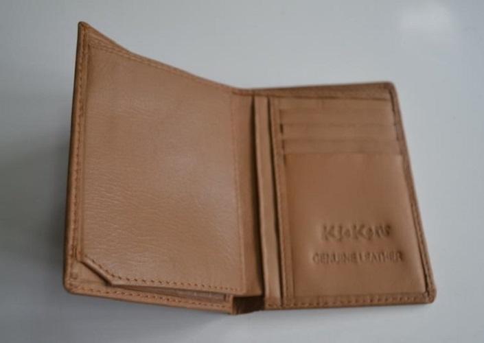 Dompet kulit pria branded Kickers Tan Potato - Termurah