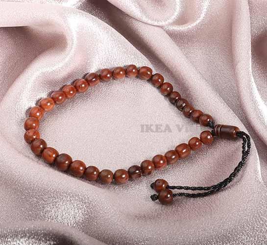 Gelang Tasbih 33 Kokka Merica Jumbo Batang - Kaukah Koka Kokkah Kauka Cokelat