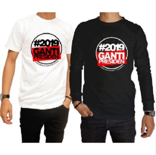 Kaos #2019 Ganti Presiden Lengan Panjang